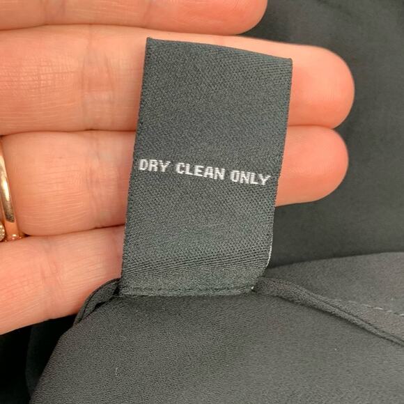 Jill Stuart Metallic Silk Flounce Long Sleeve Mini Dress Size 0 NEW - Picture 6 of 6